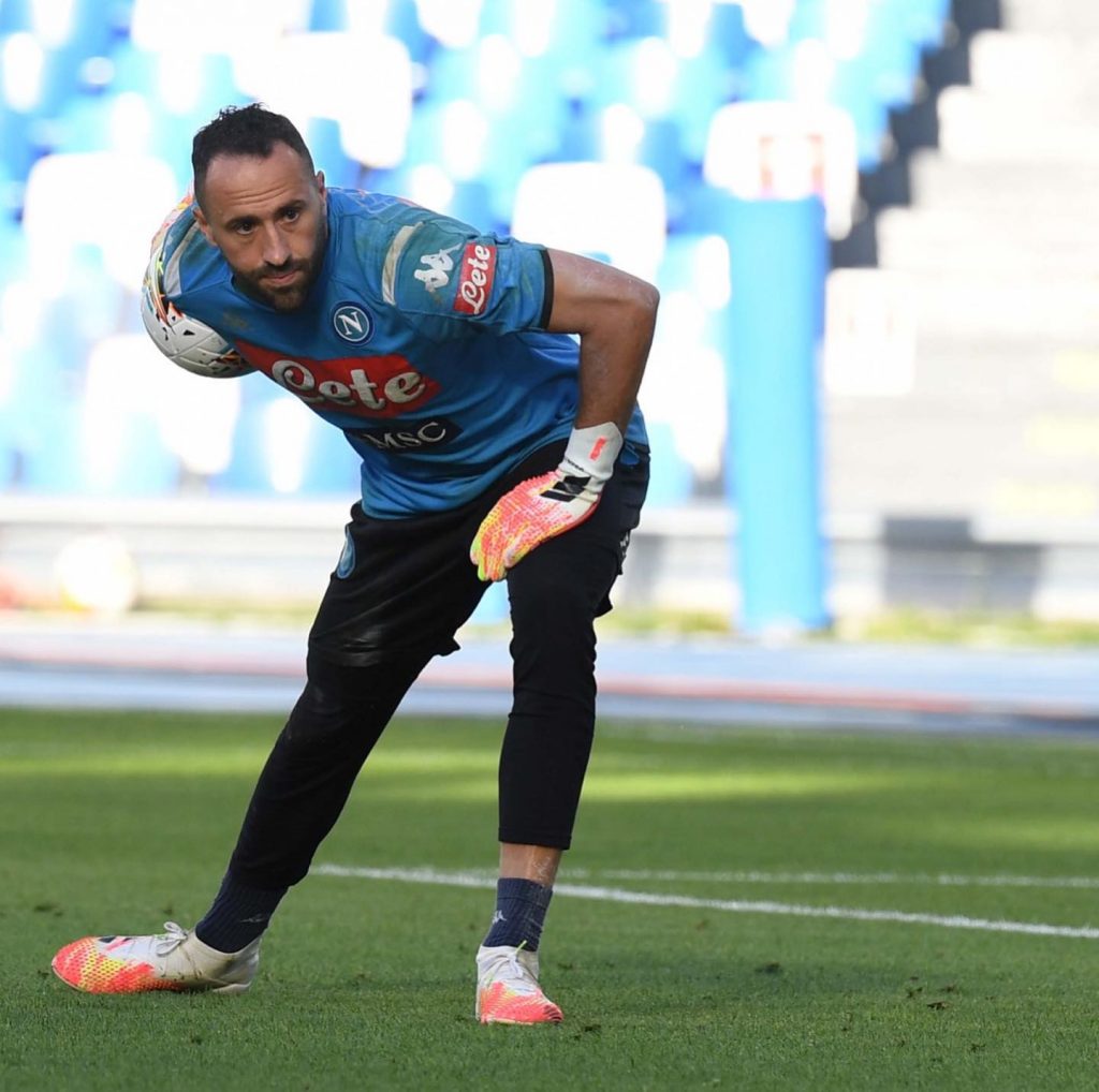 David Ospina, arquero de Nápoles. / FOTO: SSC NAPOLI.