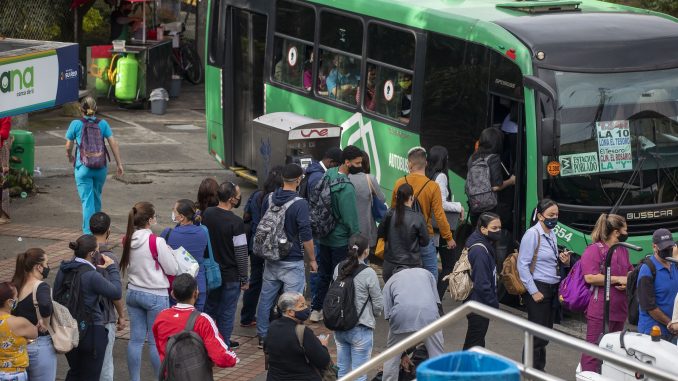 Tarifas transporte público