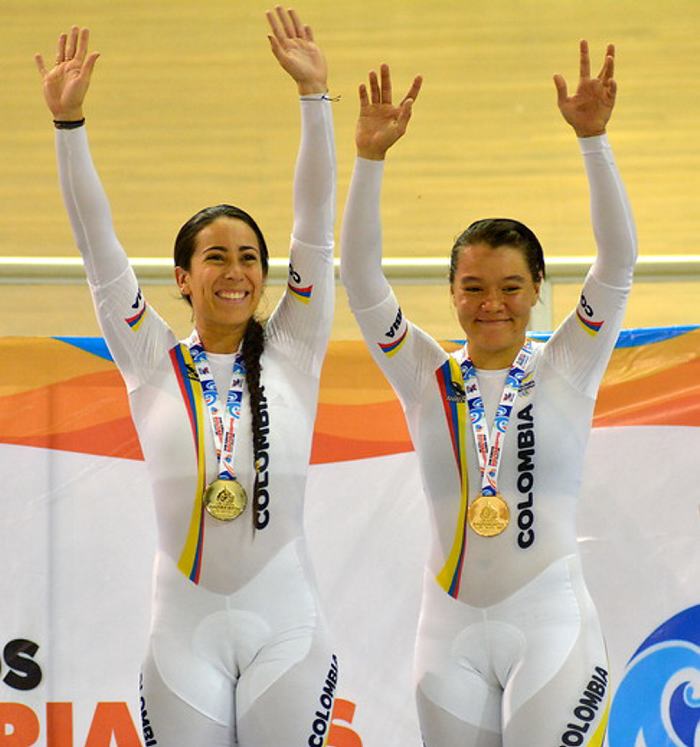 Mariana Pajón y Martha Bayona. / FOTO: COLPRENSA.