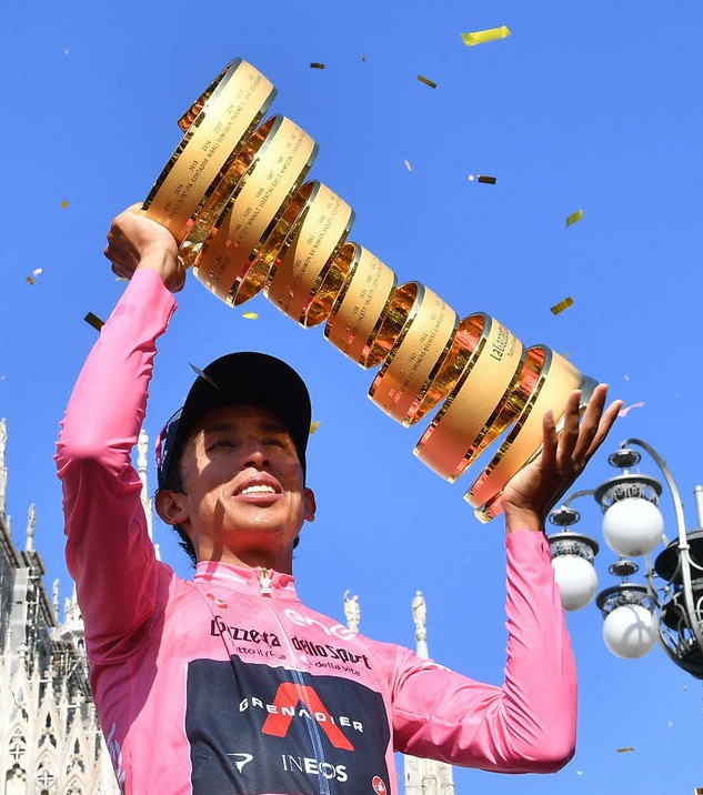 EGAN CAMPEÓN DEL GIRO