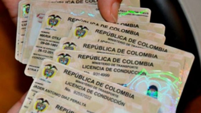 Licencias de conducción.