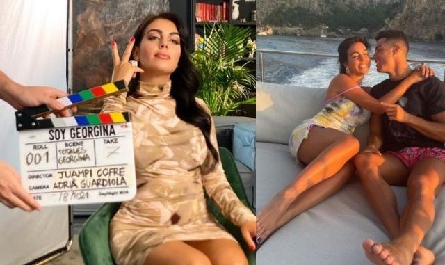 Georgina Rodríguez lució su embarazo en bikini