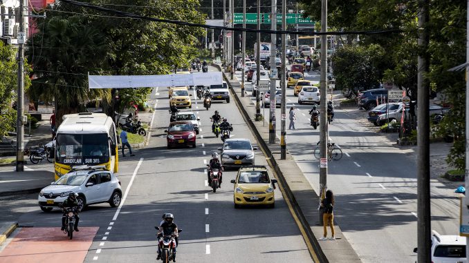 Cierres viales en Medellín