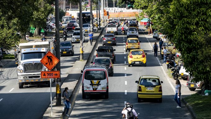 Cierres viales en Medellín