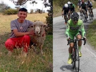 Rifando una cabra: Ciclista colombiano se la rebusca para competir en Italia