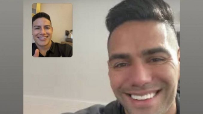 ¿Cuál pelea? James felicitó Falcao en su cumpleaños