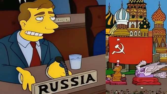 Los Simpson y su predicción sobre la invasión de Rusia