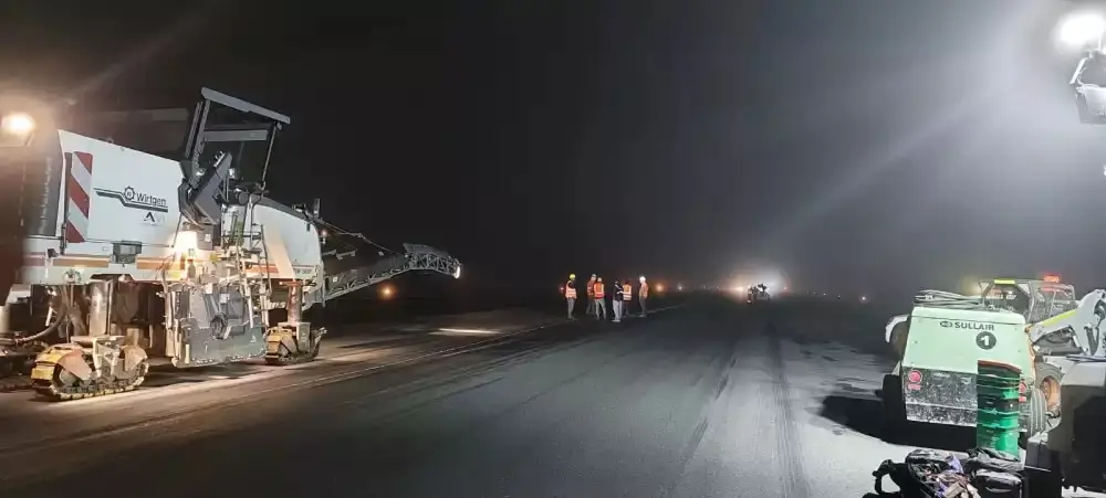 Obras en el aeropuerto Jose Maria Córdova