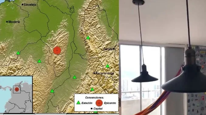 Temblor en la costa