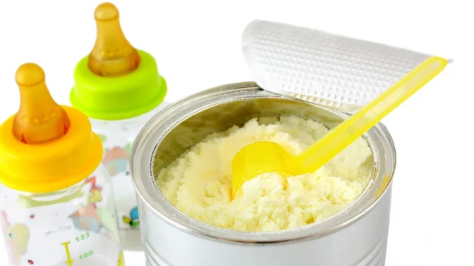 leche para bebé