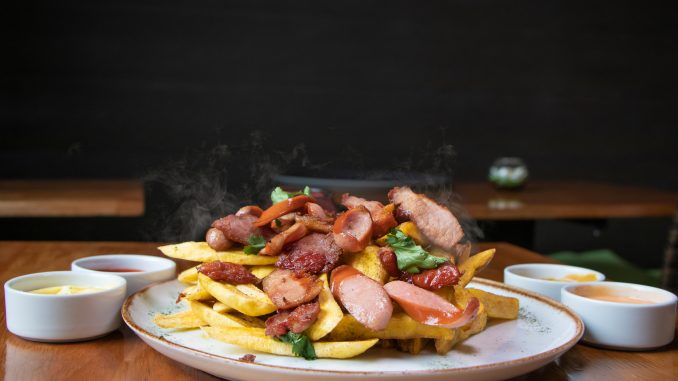salchipapas