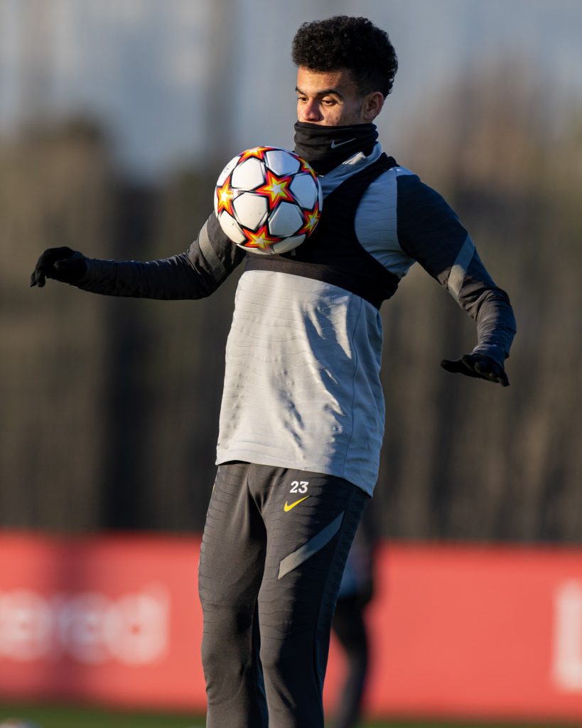 Luis Díaz, delantero colombiano. / FOTO: LIVERPOOL. 
