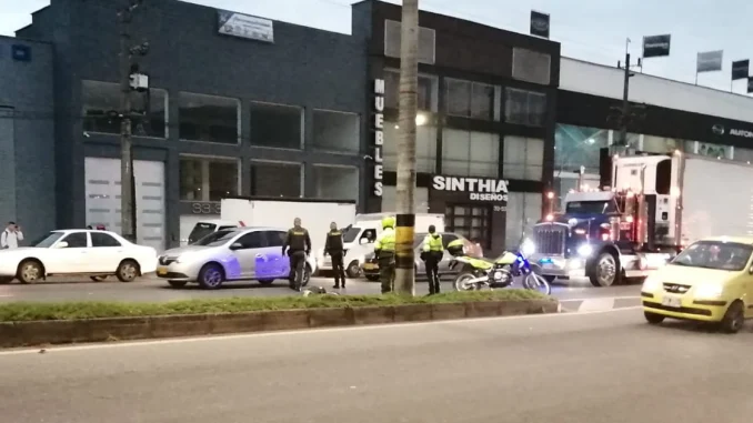 Accidente autopista Sur