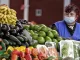 Alimentos, verduras, plaza, mercado