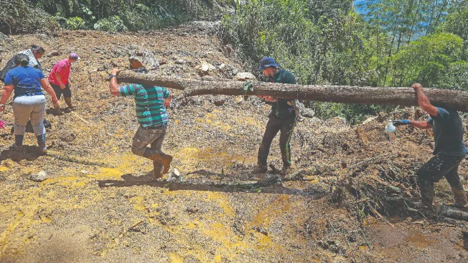 Cocorná deslizamiento