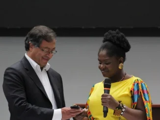 Francia Márquez y Gustavo Petro
