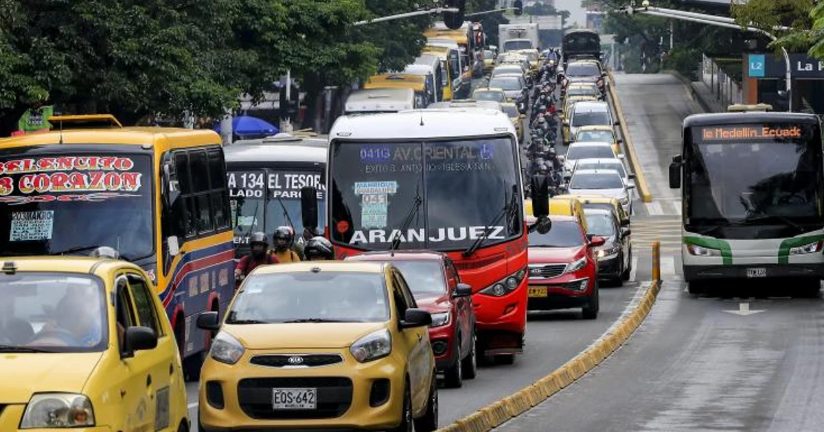 Taxis en Medellín 