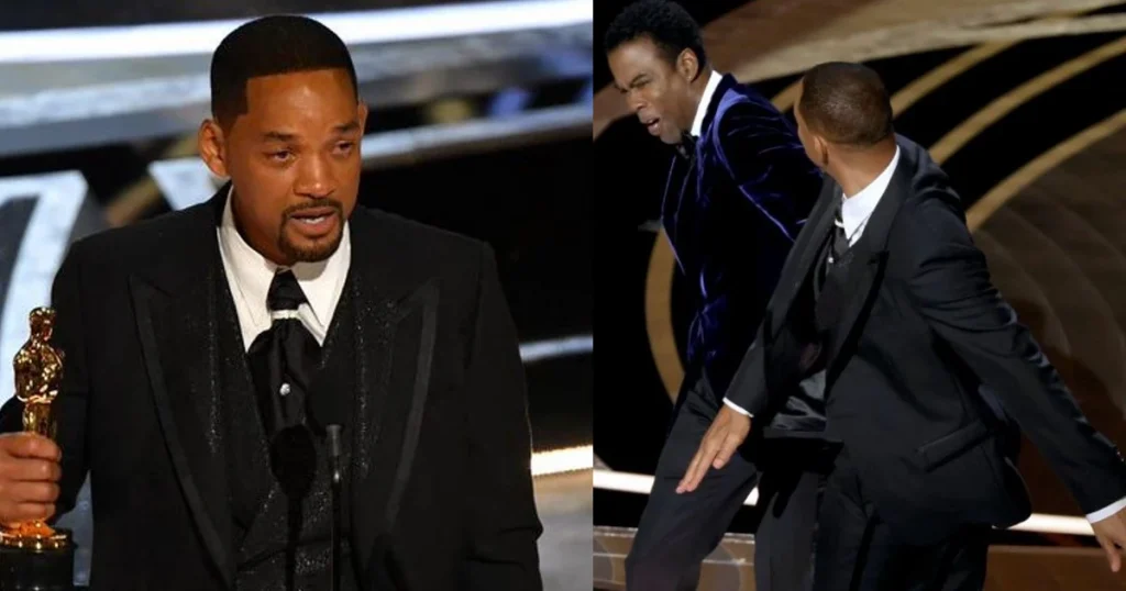 Will Smith golpeó a Chris Rock