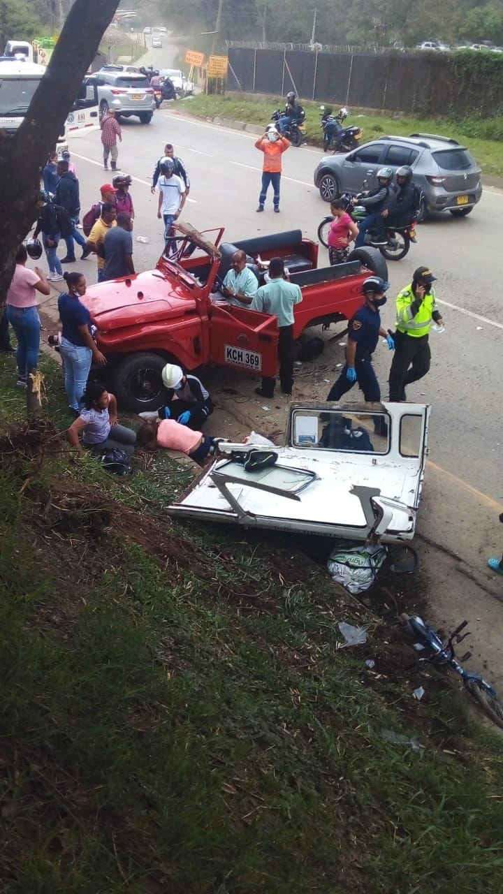 Accidente en Girardota
