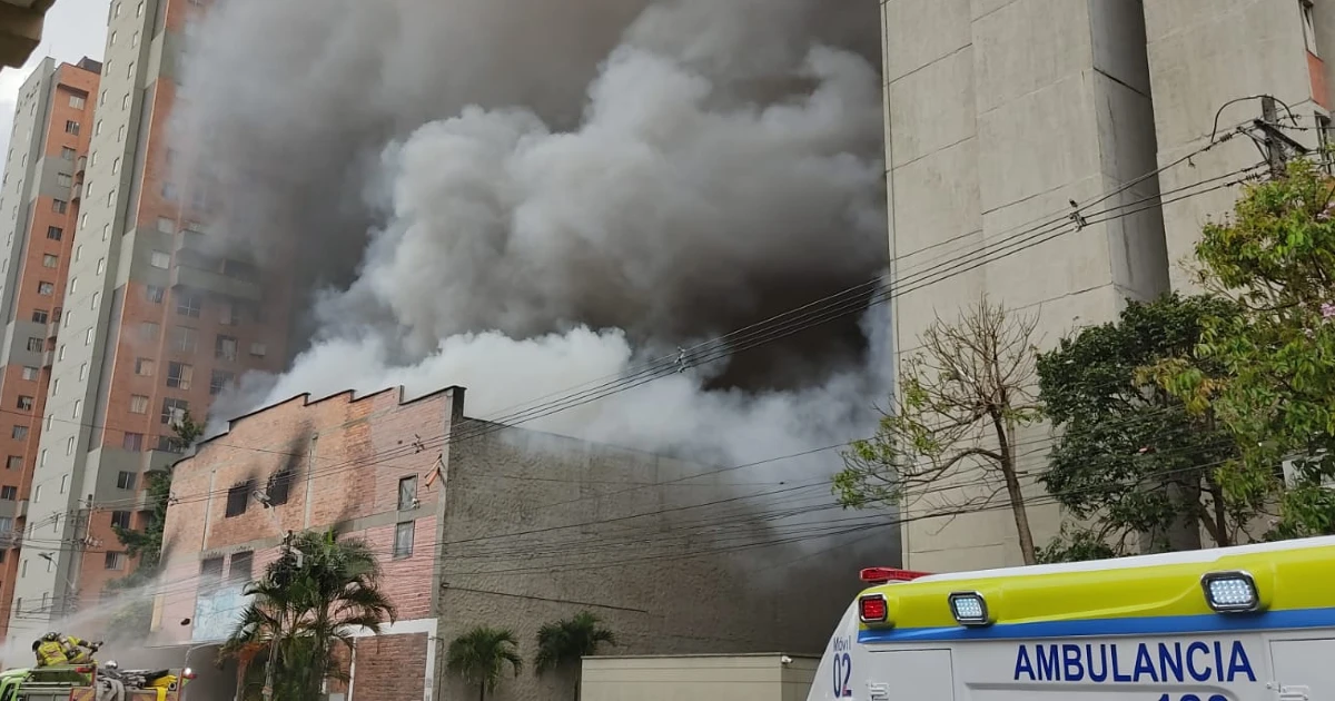Incendio en El Chagualo