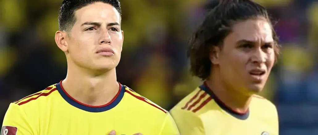 James Rodríguez y Juan Fernando Quintero