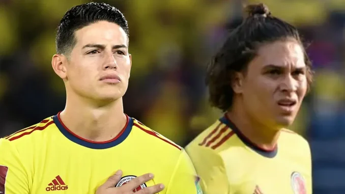 James Rodríguez y Juan Fernando Quintero