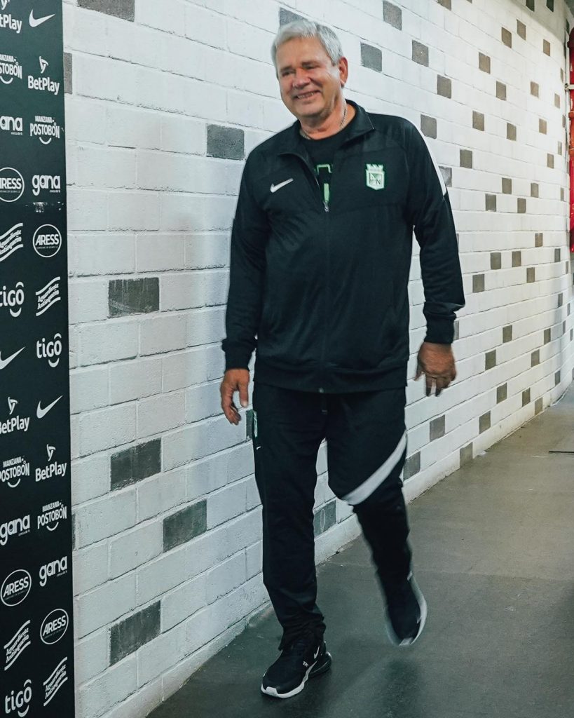 Hernán Darío Herrera, director técnico del Verde. / FOTO: ATLÉTICO NACIONAL.