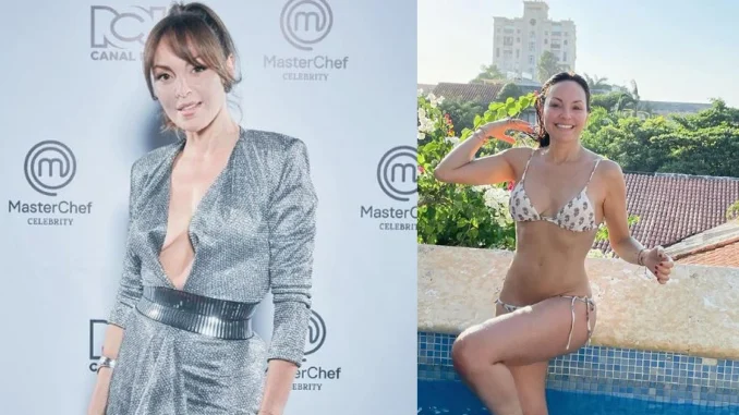 Carolina Gómez sorpendió por el parecido con su madre