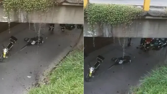 Motociclista-cayo-de-un-puente