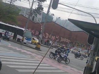 Accidente de tránsito avenida Guayabal
