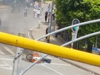 Moto quemada