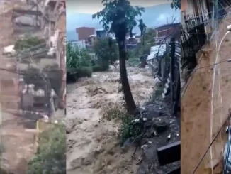 Otra vez la lluvia inundó a Medellín