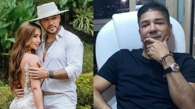 Paola Jara cantó a grito herido en su boda, por despecho