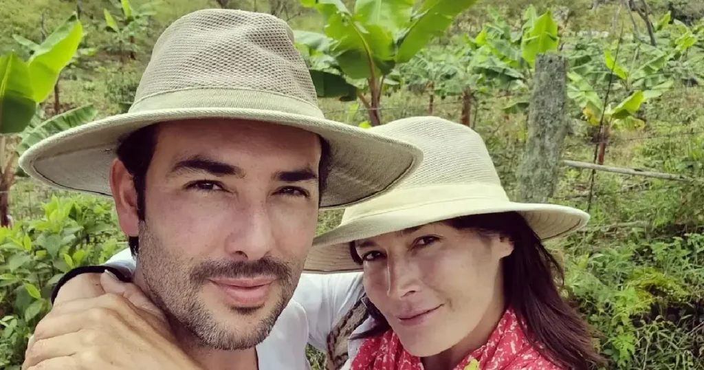 Sebastián Martínez y Kathy Sáenz
