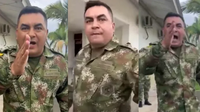 Coronel del Ejército se salió de la ropa y agredió a un cabo