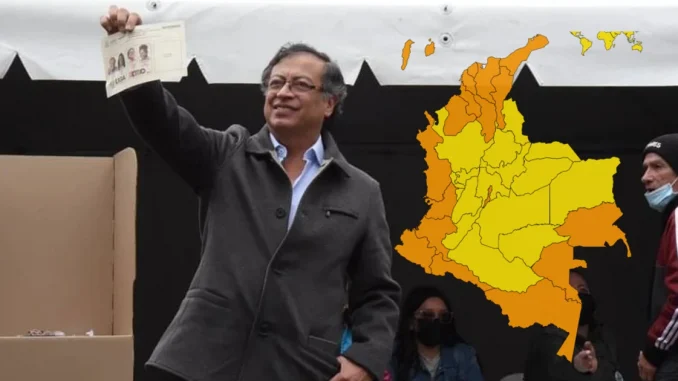 Las esquinas de Colombia y Bogotá, pusieron presidente