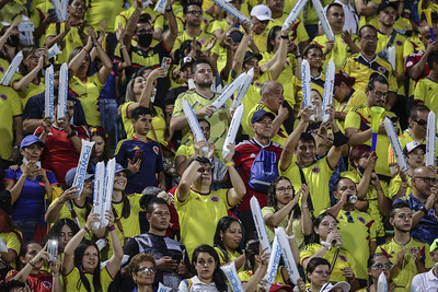 Hinchas de la Selección Colombia femenina. / FOTO: CONMEBOL.