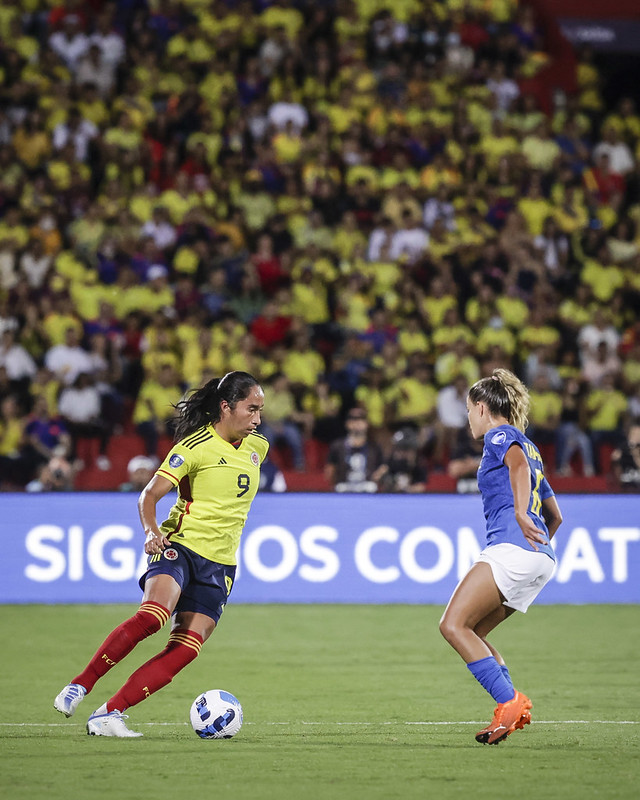 Mayra Ramírez, jugadora de la Selección Colombia. / FOTO: CONMEBOL.
