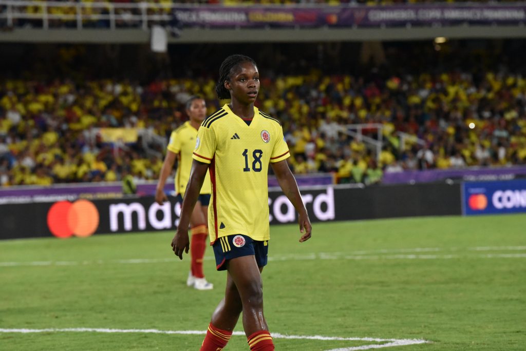 Linda Caicedo, delantera de Deprtivo Cali. / FOTO: FCF. 