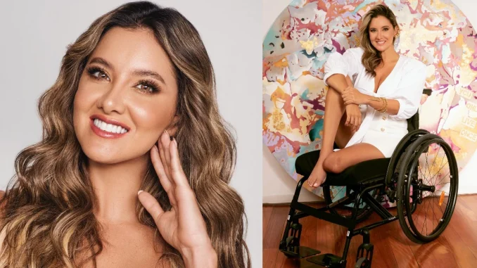 Daniella Álvarez mostró su herida en el pie - Q'HUBO