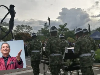 Entierro, El Rey del Despecho, Darío Gómez, sepelio, honras fúnebres, Campos de Paz, Q’Hubo Medellín