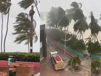 El ciclón ya es tormenta tropical en San Andrés