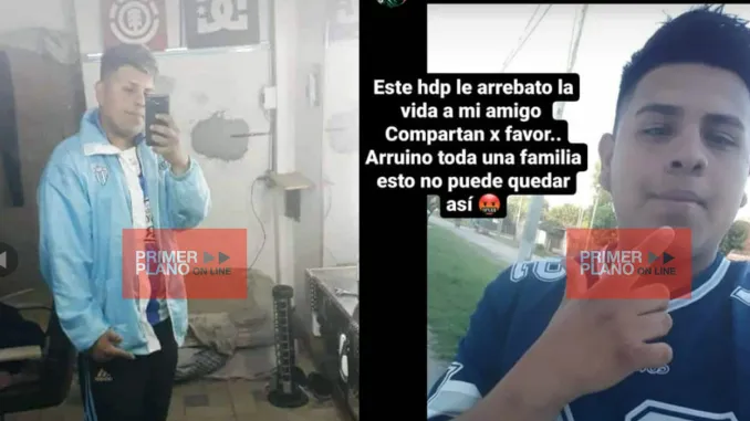 Nicolás García presunto asesino de Elían.