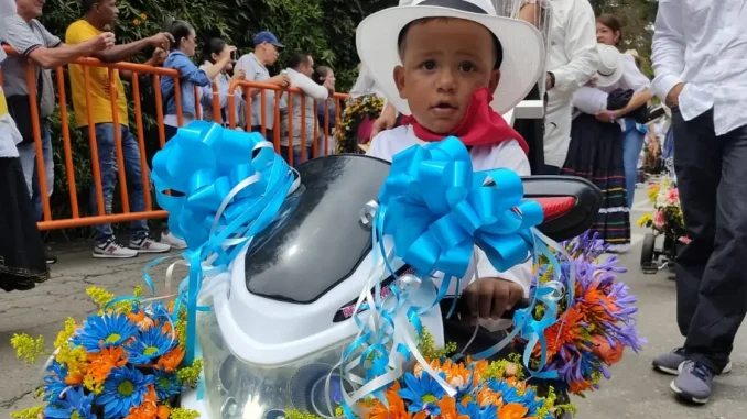 Los niños más tiernos del Desfile de Silleteritos