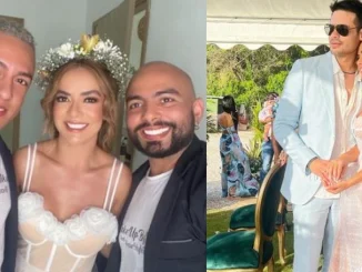 Los vestidos de Elianis Garrido en su boda