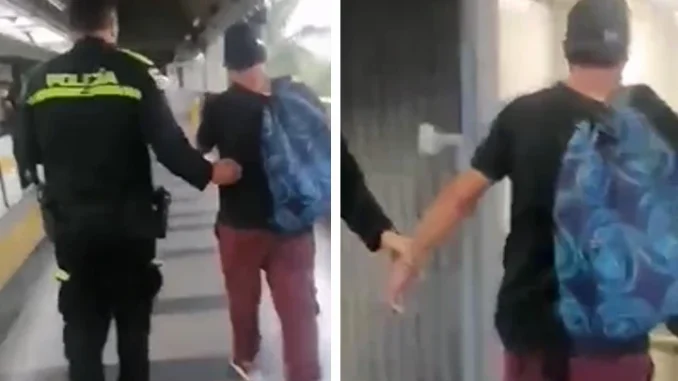 Caso de acoso en el Metro