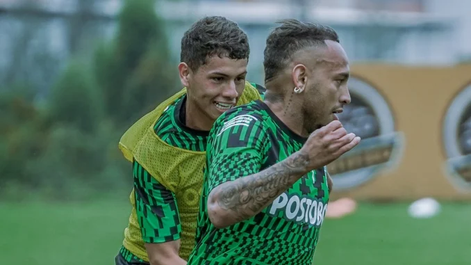 Entrenamiento de Nacional.
