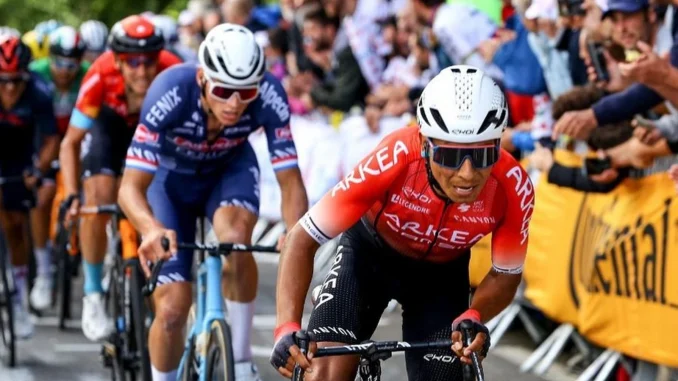 Nairo fue sexto en la edición 2022 del Tour de Francia.