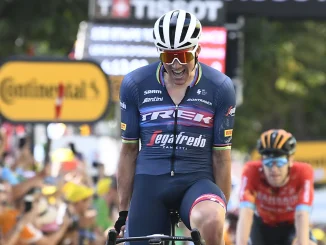 Mads Pedersen celebró a rabiar.