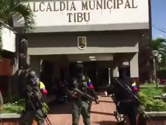 Los disidentes hicieron presencia en Tibú.